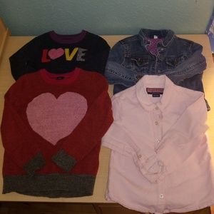 Girls 5T fall winter clothes